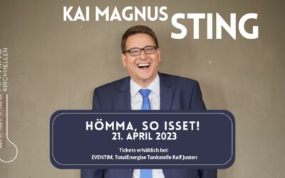 Kai Magnus Sting – HÖMMA, SO ISSET!