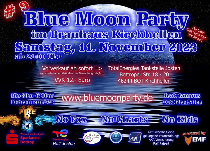 BLUE MOON PARTY